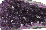 Dark Purple, Amethyst Crystal Cluster - Uruguay #122053-1